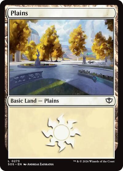 Plains (0273) (Secrets of Strixhaven) Near Mint