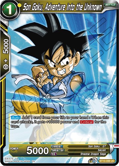 Son Goku, Adventure into the Unknown (Rise of the Unison Warrior) Near Mint