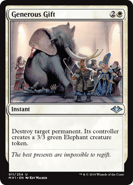 Generous Gift (Modern Horizons) Near Mint - Nick Nack's Full Frontal Attack