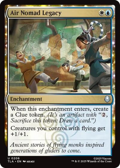 Air Nomad Legacy (Avatar: The Last Airbender) Near Mint - Nick Nack's Full Frontal Attack
