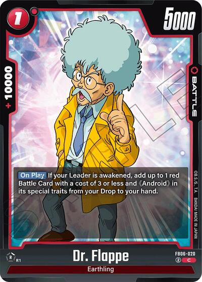 Dr. Flappe (Rivals Clash) Near Mint - Nick Nack's Full Frontal Attack