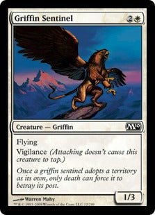Griffin Sentinel (Magic 2010 Core Set) Near Mint - Nick Nack's Full Frontal Attack