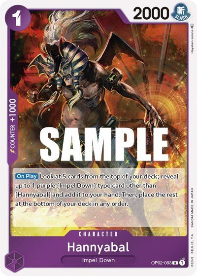 Hannyabal (Paramount War) Near Mint Foil - Nick Nack's Full Frontal Attack