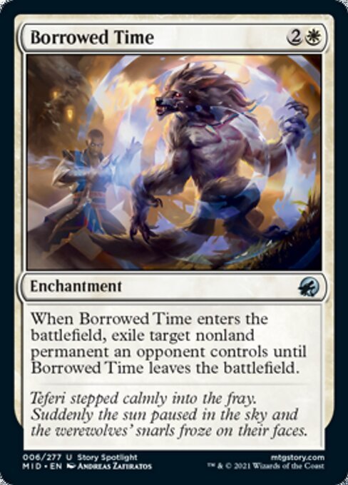 Borrowed Time (Innistrad: Midnight Hunt) Near Mint - Nick Nack's Full Frontal Attack