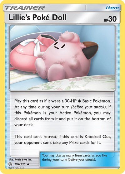 Lillie's Poke Doll (SM - Cosmic Eclipse) Near Mint - Nick Nack's Full Frontal Attack