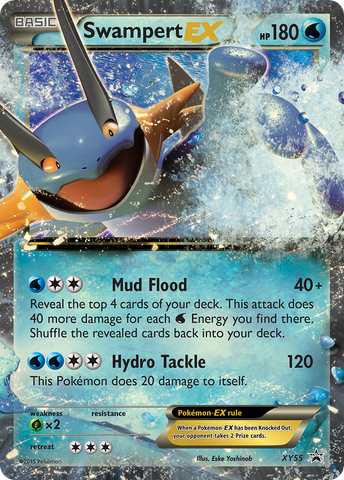 Swampert EX (XY55) [XY: Black Star promociones] 