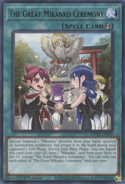 The Great Mikanko Ceremony (Amazing Defenders) Light Play 1st Edition