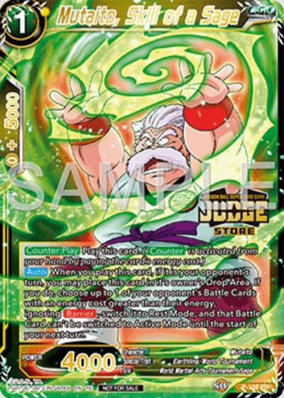 Mutaito, Skill of a Sage (Judge Pack Vol.16) (Store) (Judge Promotion Cards) Near Mint Foil