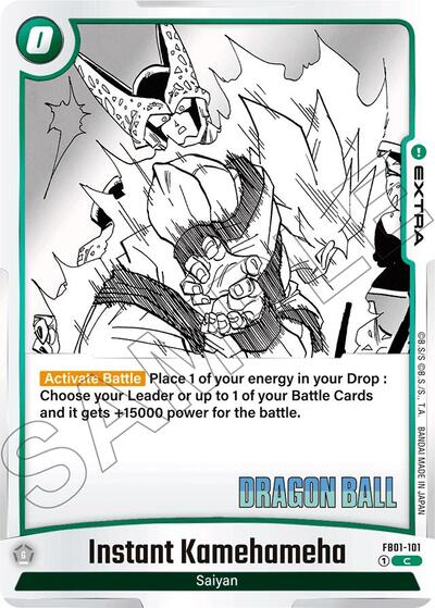 Instant Kamehameha (Manga Booster 01) Near Mint