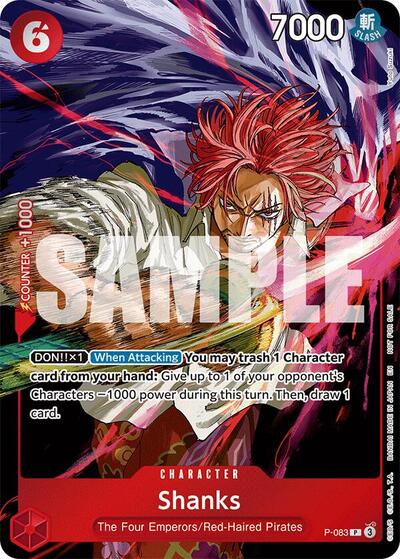 Shanks (Event Pack Vol. 6) (One Piece Promotion Cards) Near Mint Foil