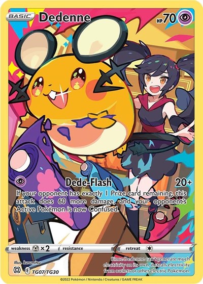 Dedenne (SWSH09: Brilliant Stars Trainer Gallery) Near Mint Holofoil