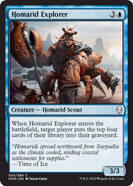 Homarid Explorer (Dominaria) Near Mint - Nick Nack's Full Frontal Attack