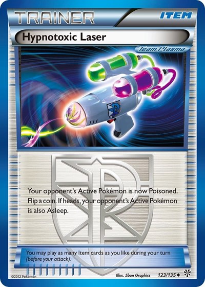 Hypnotoxic Laser (Team Plasma) (Plasma Storm) Heavy Play
