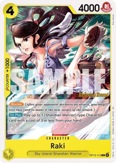 Raki (Adventure on Kami's Island Release Event Cards) Near Mint