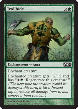 Trollhide (Magic 2014 Core Set) Near Mint - Nick Nack's Full Frontal Attack