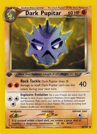 Dark Pupitar (Neo Destiny) Light Play Unlimited