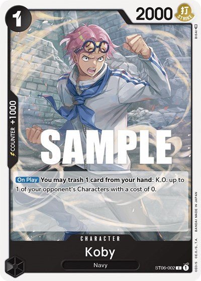 Koby (Starter Deck 6: Absolute Justice) Near Mint - Nick Nack's Full Frontal Attack