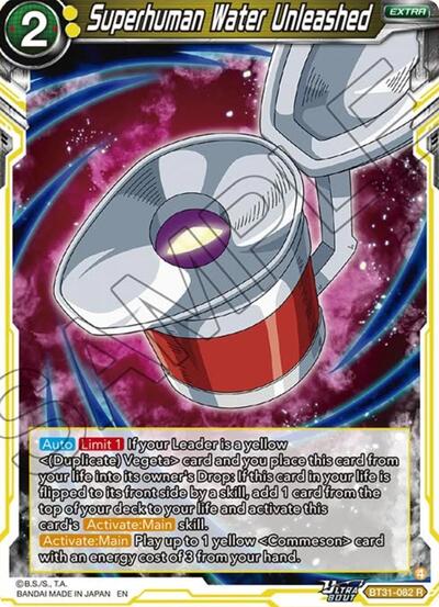 Superhuman Water Unleashed (Impact Beyond Dimensions) Near Mint Foil