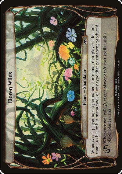 Eloren Wilds (Planechase Anthology) (Oversize Cards) Near Mint