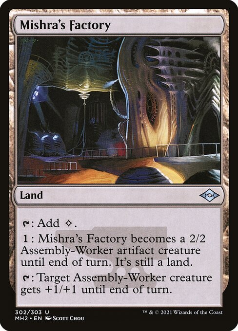 Mishra's Factory (Foil Etched) (Modern Horizons 2) Near Mint Foil - Nick Nack's Full Frontal Attack