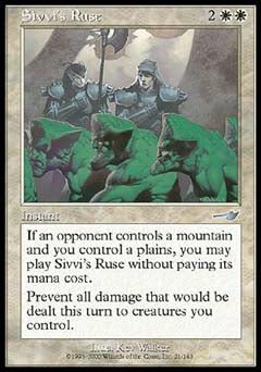 Sivvi's Ruse (Nemesis) Near Mint - Nick Nack's Full Frontal Attack