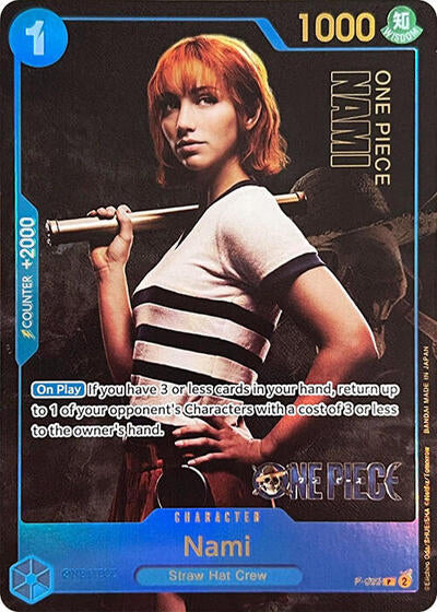 Nami (Premium Card Collection -Live Action Edition-) (One Piece Promotion Cards) Near Mint Foil