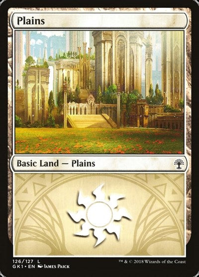 Plains (126) (Guilds of Ravnica: Guild Kits) Near Mint