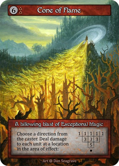 Cone of Flame (Alpha) Near Mint