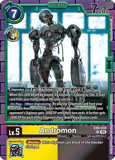 Andromon (Versus Monsters) Near Mint Foil - Nick Nack's Full Frontal Attack