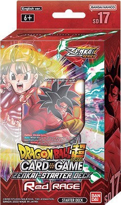 Starter Deck 17: Red Rage (Dawn of the Z-Legends) New