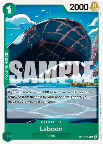 Laboon (Adventure on Kami's Island Release Event Cards) Near Mint