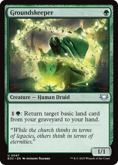 Groundskeeper (Commander: Edge of Eternities) Near Mint - Nick Nack's Full Frontal Attack