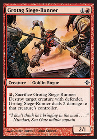 Grotag Siege-Runner (Rise of the Eldrazi) Light Play