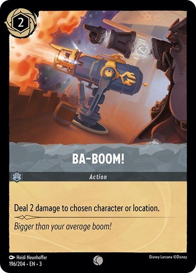 Ba - Boom! (Into the Inklands) Near Mint - Nick Nack's Full Frontal Attack