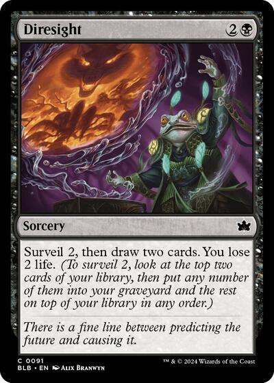 Diresight (Bloomburrow) Near Mint