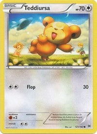 Teddiursa (XY - BREAKthrough) Near Mint Reverse Holofoil