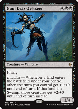 Guul Draz Overseer (Battle for Zendikar) Near Mint - Nick Nack's Full Frontal Attack
