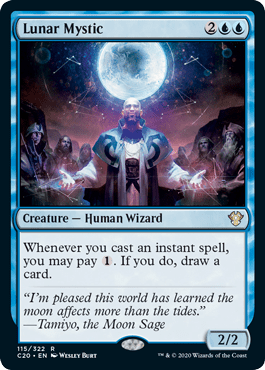 Lunar Mystic (Commander 2020 Ikoria) Near Mint - Nick Nack's Full Frontal Attack