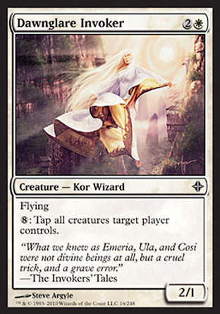 Dawnglare Invoker (Rise of the Eldrazi) Light Play