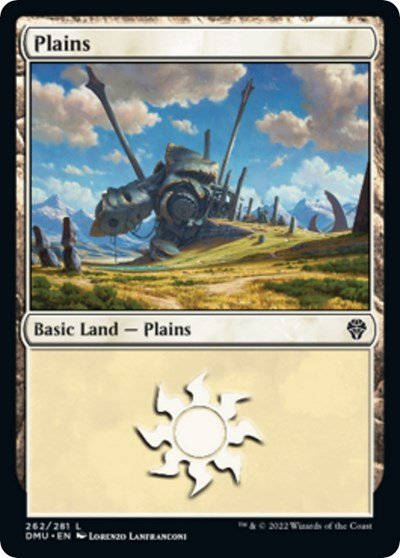 Plains (262) (Dominaria United) Near Mint - Nick Nack's Full Frontal Attack