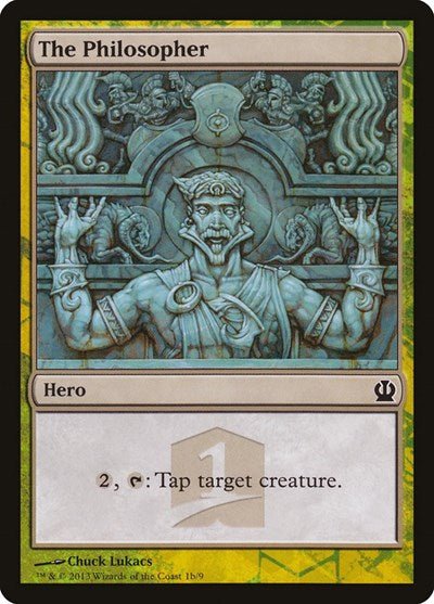 The Philosopher (Promos: Hero's Path) Near Mint - Nick Nack's Full Frontal Attack