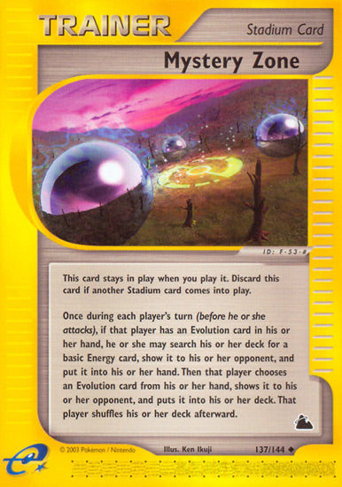 Mystery Zone (Skyridge) Light Play