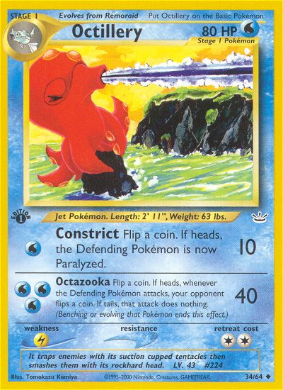 Octillery (Neo Revelation) Light Play Unlimited