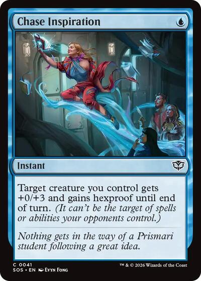 Chase Inspiration (Secrets of Strixhaven) Near Mint - Nick Nack's Full Frontal Attack