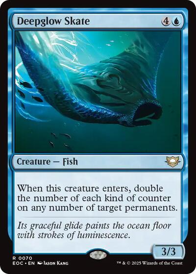 Deepglow Skate (Commander: Edge of Eternities) Near Mint - Nick Nack's Full Frontal Attack