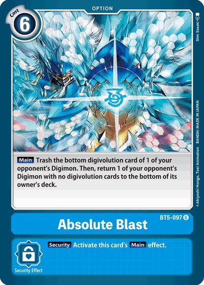 Absolute Blast (Battle of Omni) Near Mint