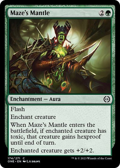 Maze's Mantle (Phyrexia: All Will Be One) Near Mint - Nick Nack's Full Frontal Attack