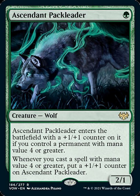 Ascendant Packleader (Innistrad: Crimson Vow) Near Mint - Nick Nack's Full Frontal Attack