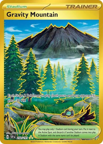 Gravity Mountain - 250 (SV08: Surging Sparks) Near Mint Holofoil