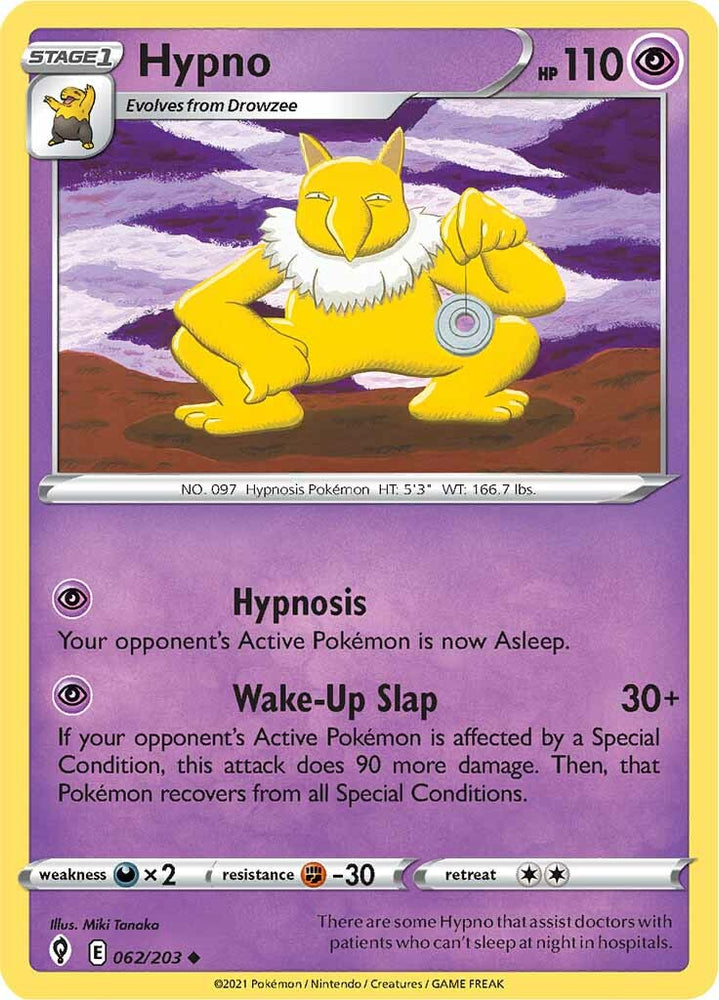 Hypno (062/203) [Espada y escudo: Cielos en evolución] 